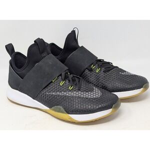 Nike Zoom Training Shoes Women's Size 8 Black Neon Green Sneakers VERY NICE!